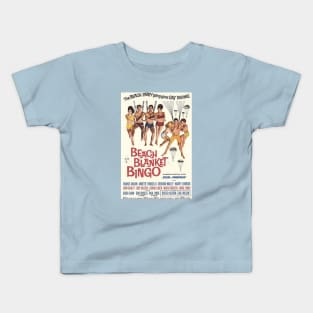 Vintage Movie - Beach Blanket Bingo poster Kids T-Shirt